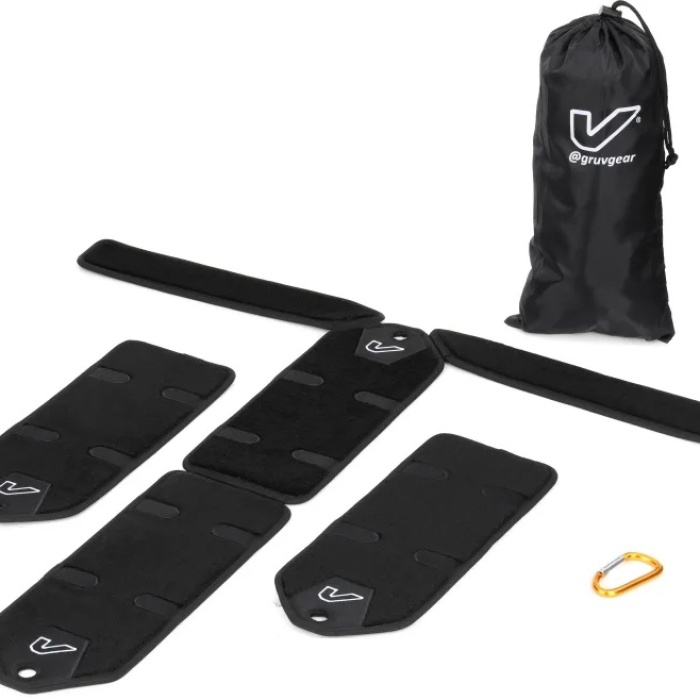 Gruv Gear Nanomat Akustik Davul Matı - Double Kick Pedalı Uyumlu