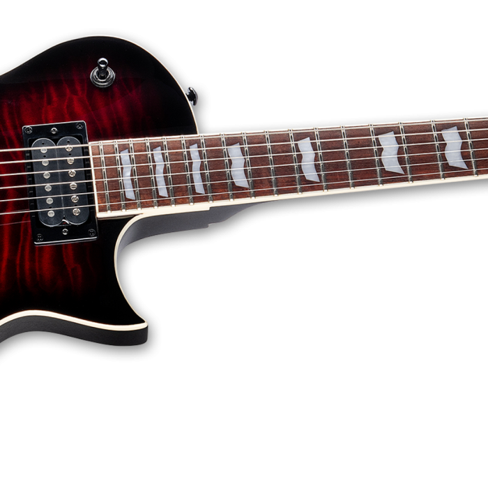 ESP LTD EC-256QM See Thru Black Cherry Sunburst Elektro Gitar