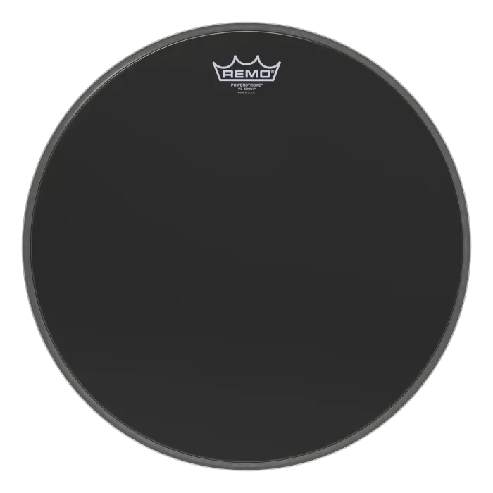 REMO P3-1016-ES POWERSTROKE®3 EBONY 16 İnç Bas Davul Derisi