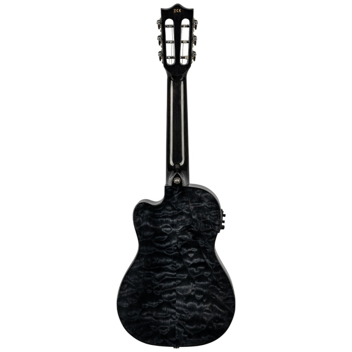 Lanikai QM-BKCEG Quilted Maple Guitalele