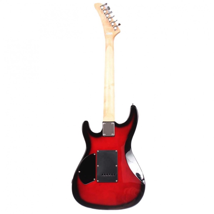 Angel AEG09-RD Transparent Wine Red Burst Elektro Gitar