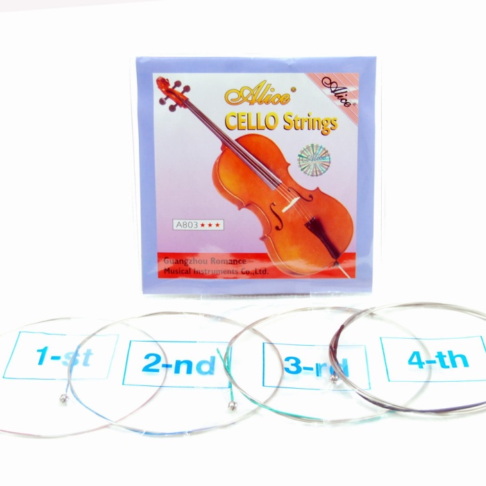 Violoncello (Cello) Wire Alice A803 High-Grade Cello Strings