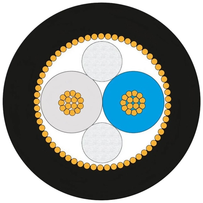 2549-00 Microphone Cable, Neglex | Black 50mt