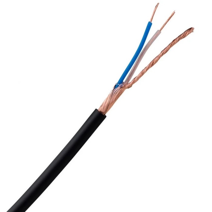 2549-00 Microphone Cable, Neglex | Black 50mt
