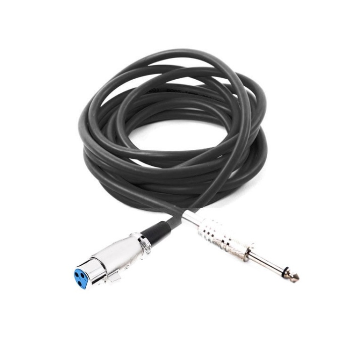 Kablo Mikrofon Pro 10 Metre Siyah KJM10BK