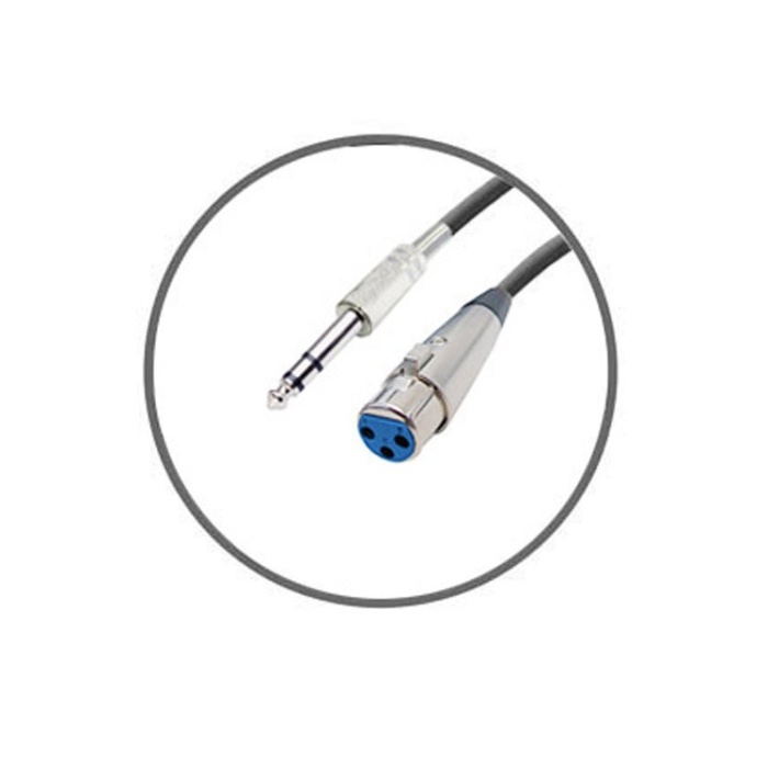 Kablo Mikrofon Pro 5 Metre Siyah KJM5BK