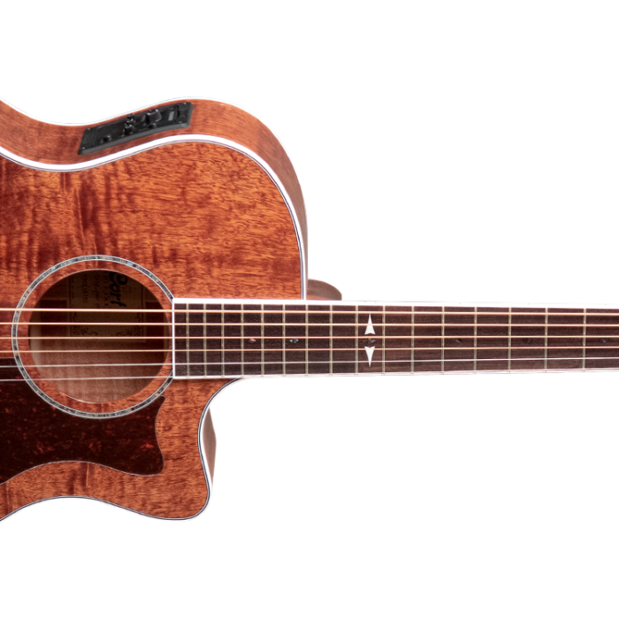 CORT GA5F-FMHOP ELEKTRO AKUSTİK GİTAR, GRAND AUDITORIUM KASA, OPEN PORE