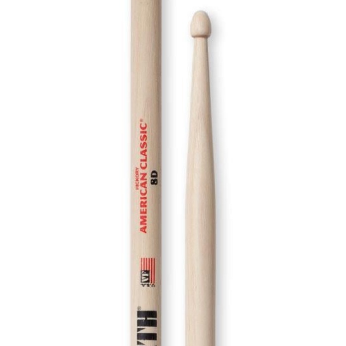 VICFIRTH 8D BAGET HICKORY, 0.540x16 , MED