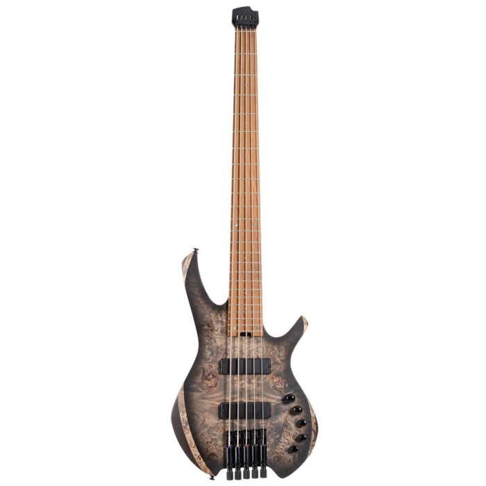 CORT SPACE5SDB BASS GİTAR, HEADLESS, 5 TELLİ, STAR DUST BLACK
