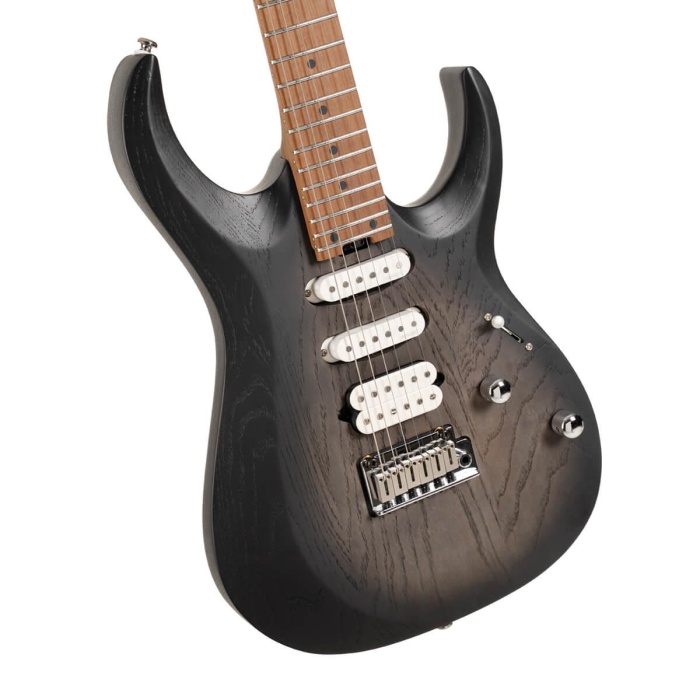 CORT X700 TRIALITY OPBB ELEKTRO GİTAR, OPEN PORE BLACK BURST, ÇANTALI