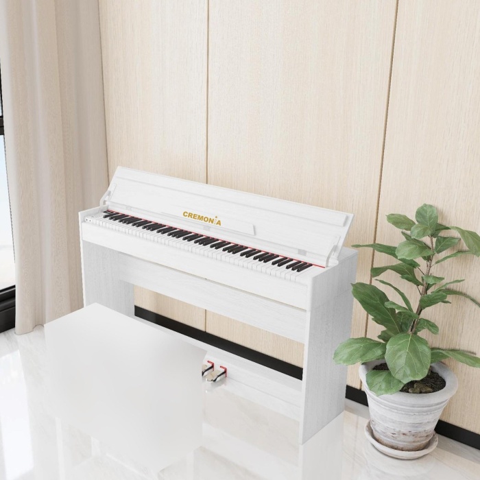 CREMONIA 58817 WH DİJİTAL PİYANO, BEYAZ, 88 TUŞ