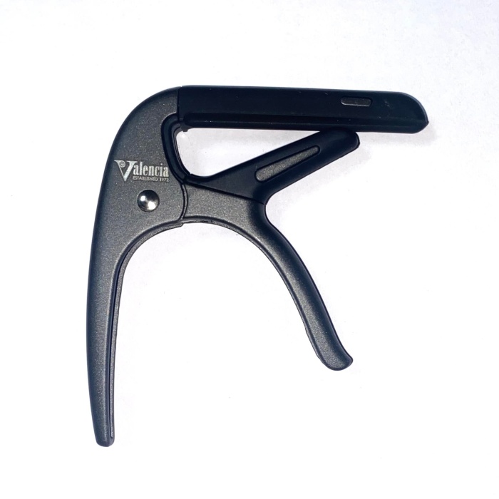 VALENCIA VZCP2 KLASİK GİTAR KAPOSU GRİ-SİYAH