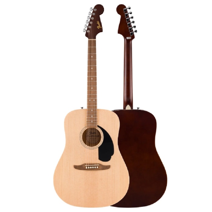 Fender California Debut Redondo Dreadnought Ceviz Klavye Naturel Akustik Gitar