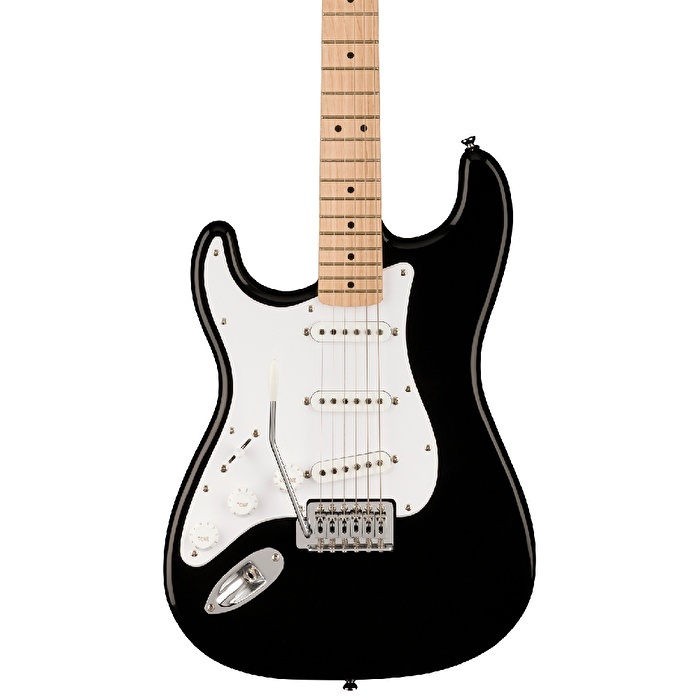 Squier Sonic Stratocaster LH Akçaağaç Klavye WPG Black Solak Elektro Gitar