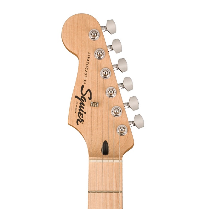 Squier Sonic Stratocaster LH Akçaağaç Klavye WPG Black Solak Elektro Gitar