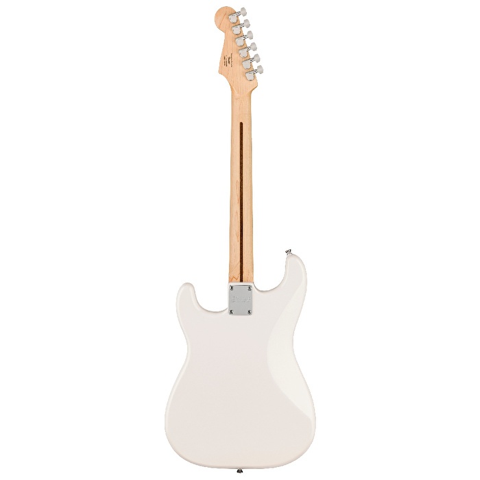 Squier Sonic Stratocaster Hard Tail Akçaağaç Klavye WPG Arctic White Elektro Gitar