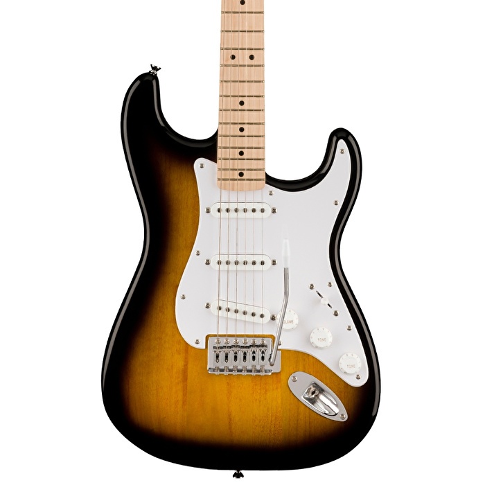 Squier Sonic Stratocaster Akçaağaç Klavye WPG 2 Ton Sunburst Elektro Gitar
