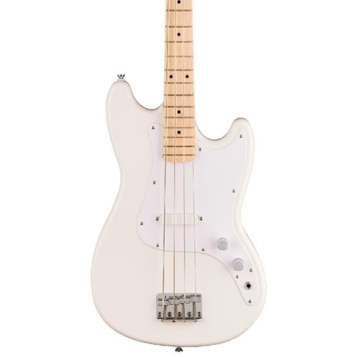 Squier Sonic Bronco Bass Akçaağaç Klavye WPG Arctic White Bas Gitar