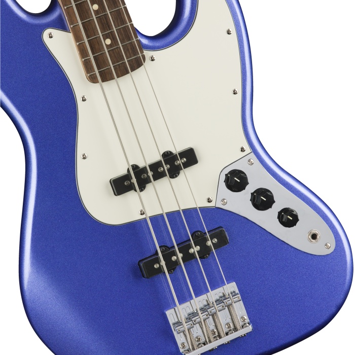 Squier Contemporary Jazz Bass Laurel Klavye Ocean Blue Metallic Bass Gitar