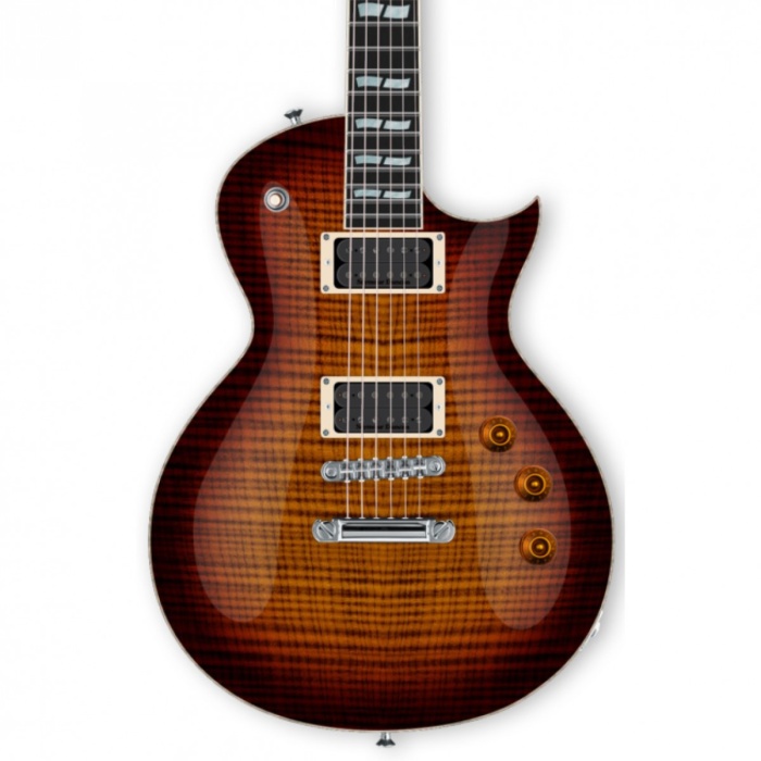 ESP USA Custom Eclipse FM CH Tiger Eye Sunburst Elektro Gitar