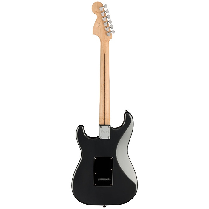 Squier Affinity Stratocaster HSS Laurel Klavye Charcoal Frost Metallic 15G Elektro Gitar Seti