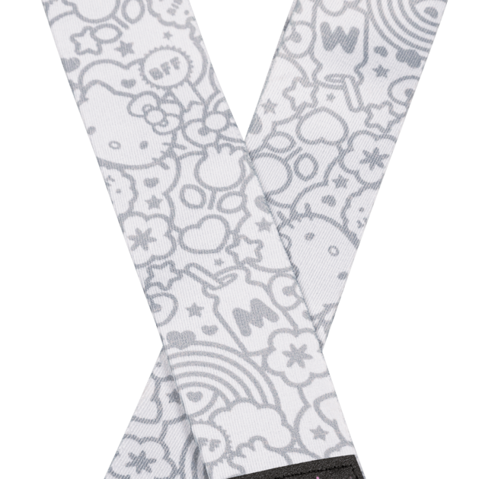 Fender x Hello Kitty Poly Beyaz Gitar Askısı