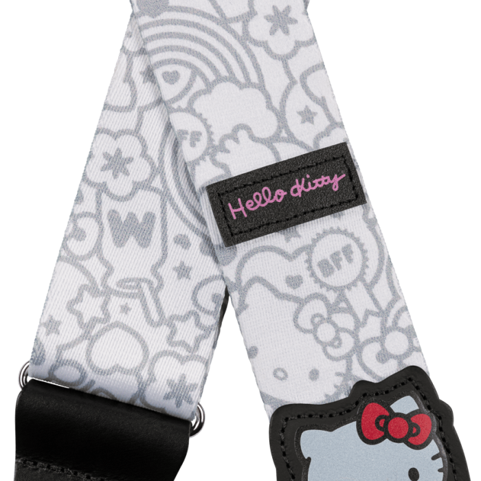 Fender x Hello Kitty Poly Beyaz Gitar Askısı