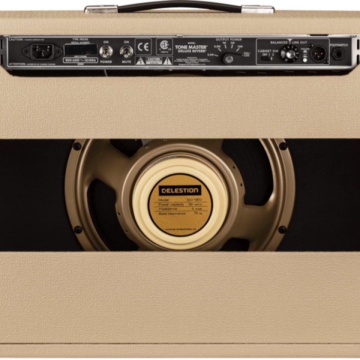 Fender Tone Master Deluxe Reverb Blonde Elektro Gitar Amfisi