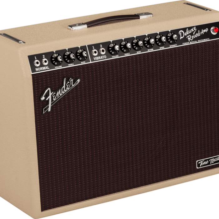 Fender Tone Master Deluxe Reverb Blonde Elektro Gitar Amfisi