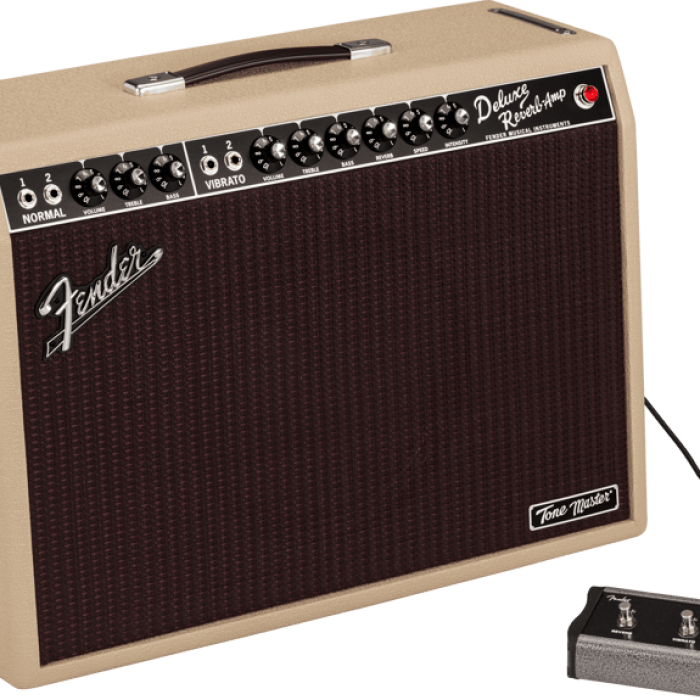 Fender Tone Master Deluxe Reverb Blonde Elektro Gitar Amfisi
