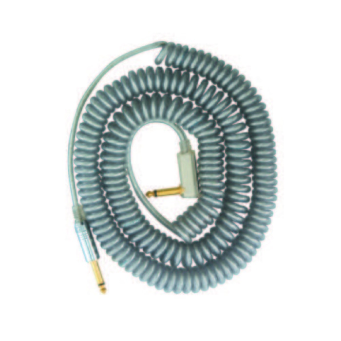 Vox VCC-90-SL Vintage Coiled Cable | Gümüş 9 Metre Spiral Gitar Kablosu