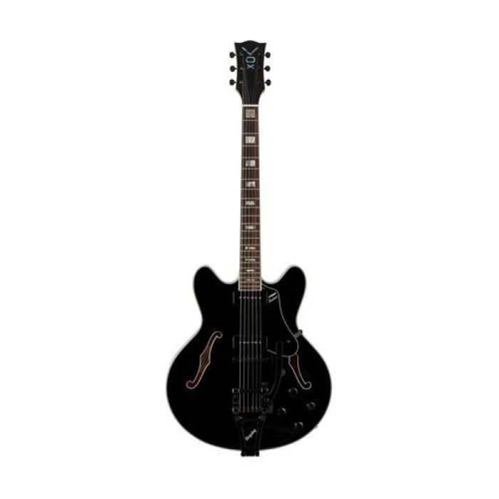Vox BOBCAT V90B-BK | Semi Hollow Body With Bigsby Elektro Gitar