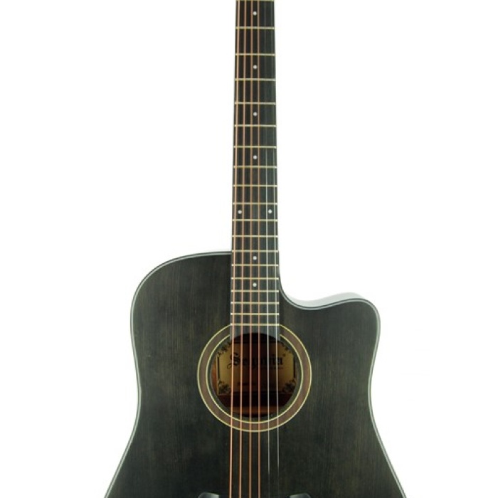 Segovia SGA486C Akustik Gitar (Ladin Kapak) | Parlak ve Net Tını, Cutaway Kasa Tasarımı, Üstün Rezonans