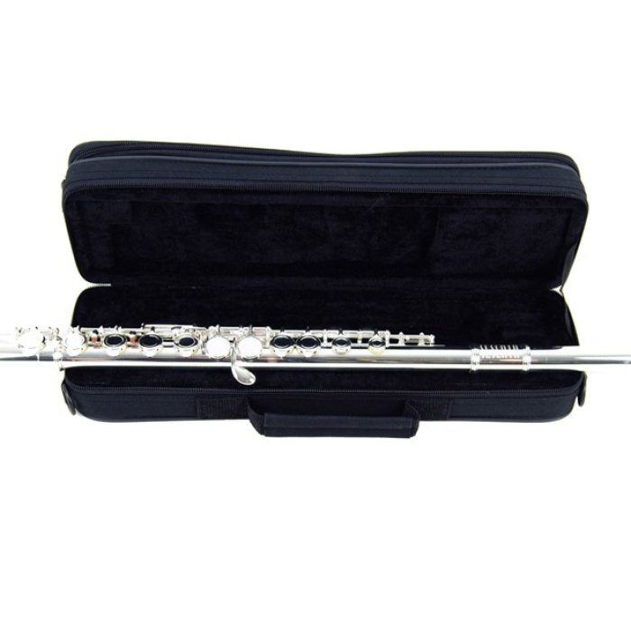 Sesenta SSF4116SV Yan Flüt (C Gümüş Kaplama) | Kapalı Perde Sistemi, Kolay Ses Çıkarma, Dayanıklı Gümüş Kaplama