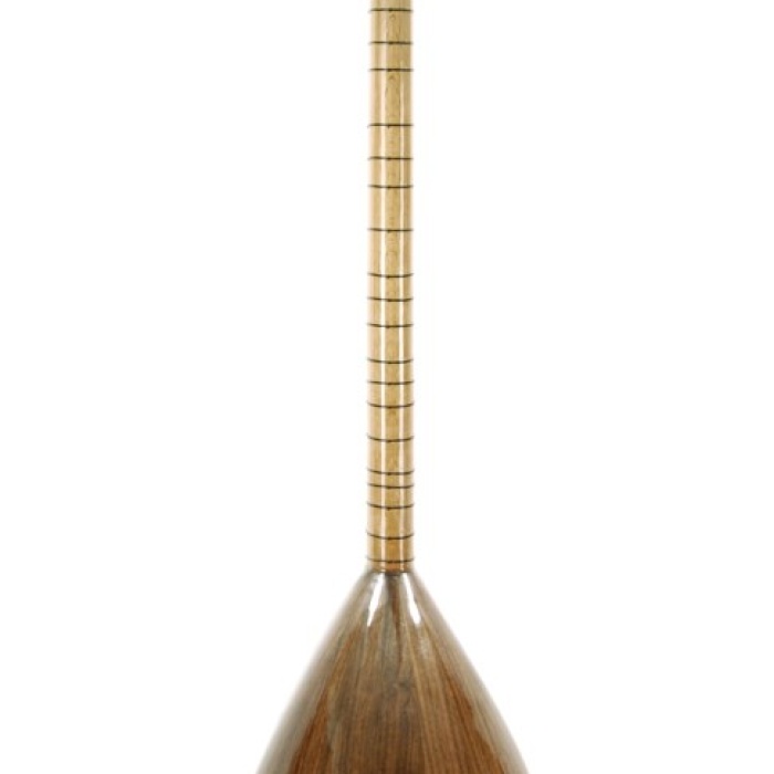 Kısa Sap Öğrenci Bağlaması (BYMOK) | Yaprak Dut/Maun Tekne, Parlak Cila, Eğitim İçin Uygun