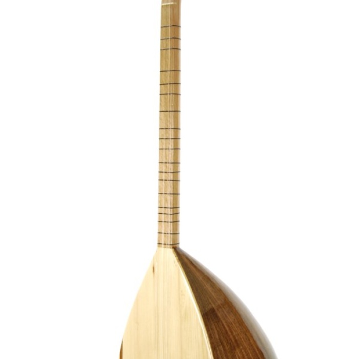 Kısa Sap Öğrenci Bağlaması (BYMOK) | Yaprak Dut/Maun Tekne, Parlak Cila, Eğitim İçin Uygun