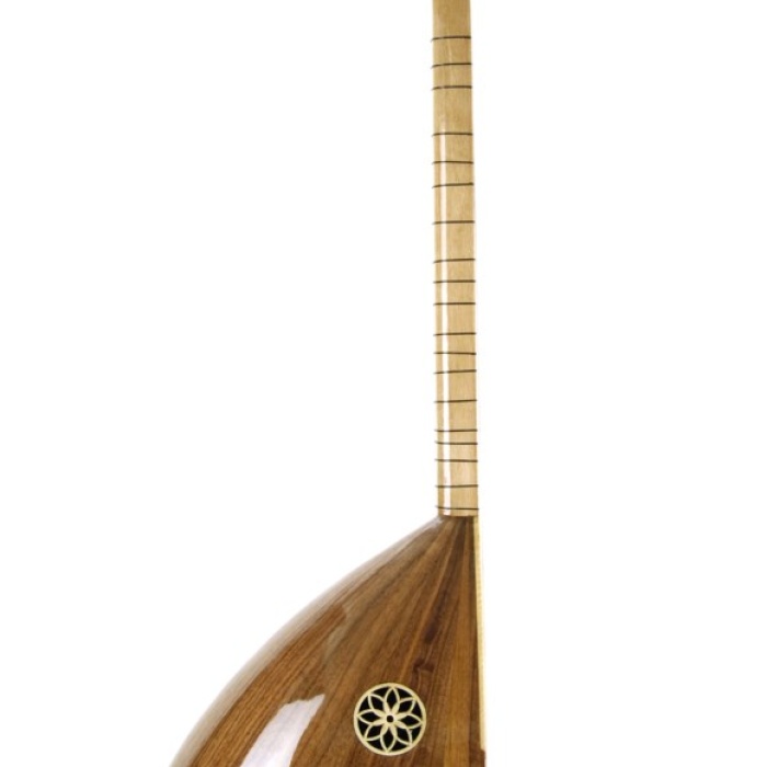 Kısa Sap Öğrenci Bağlaması (BYMOK) | Yaprak Dut/Maun Tekne, Parlak Cila, Eğitim İçin Uygun