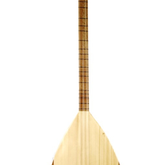 Kısa Sap Öğrenci Bağlaması (BYMOK) | Yaprak Dut/Maun Tekne, Parlak Cila, Eğitim İçin Uygun