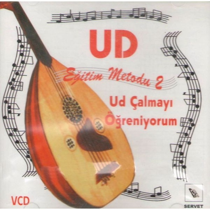 Servet VCDUD2 Ud Eğitim Metodu VCD (Cilt 2) | Mızrap Vuruşları, Makam Bilgisi, Klasik Eser İcrası