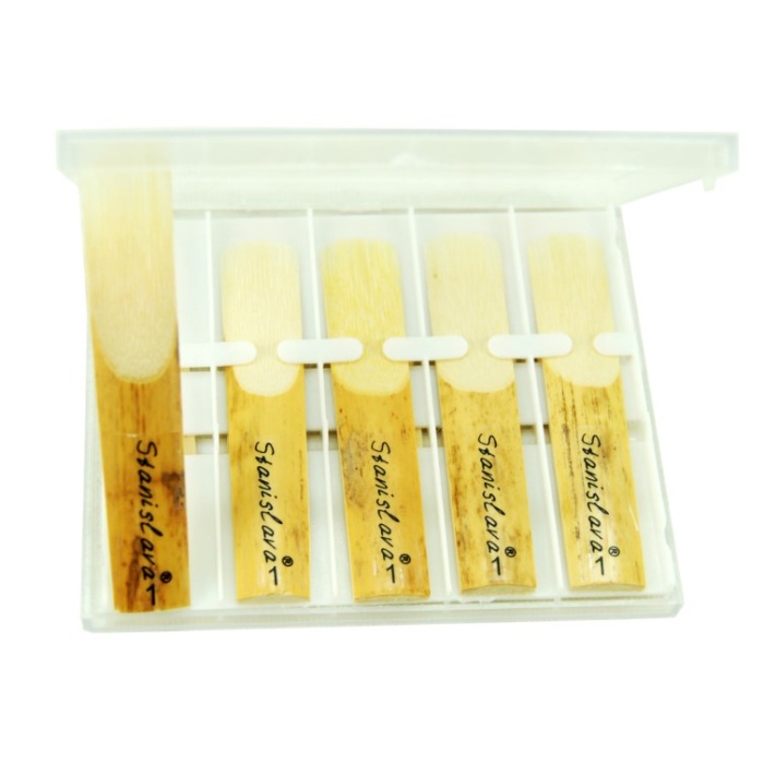 Stanislava CLR10 Standart Klarnet Kamışı No: 1.0 (Başlangıç/Eğitim) - Tekli Paket | En Yumuşak Sertlik, Zahmetsiz Üfleme ve Eğitim Amaçlı Kullanım