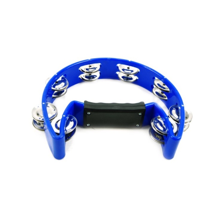 Xenon XNTW16BL Zilli Tef (Profesyonel - Mavi) | Dayanıklı ABS Gövde, Canlı Renk, Ritim Grupları İçin Uygun