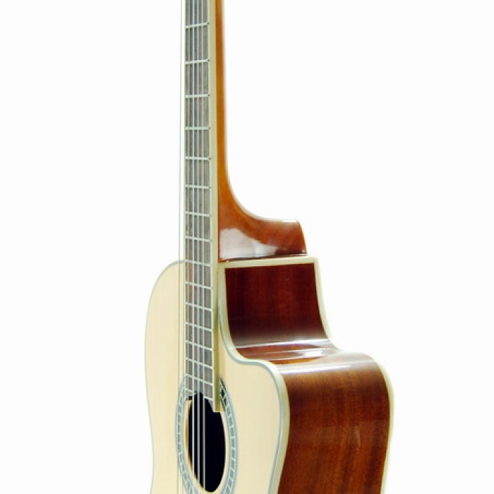 Segovia SGC250 Klasik Gitar (Cutaway) | Üst Perdelere Kolay Erişim, Dengeli Bas ve Tizler, Zarif Tasarım