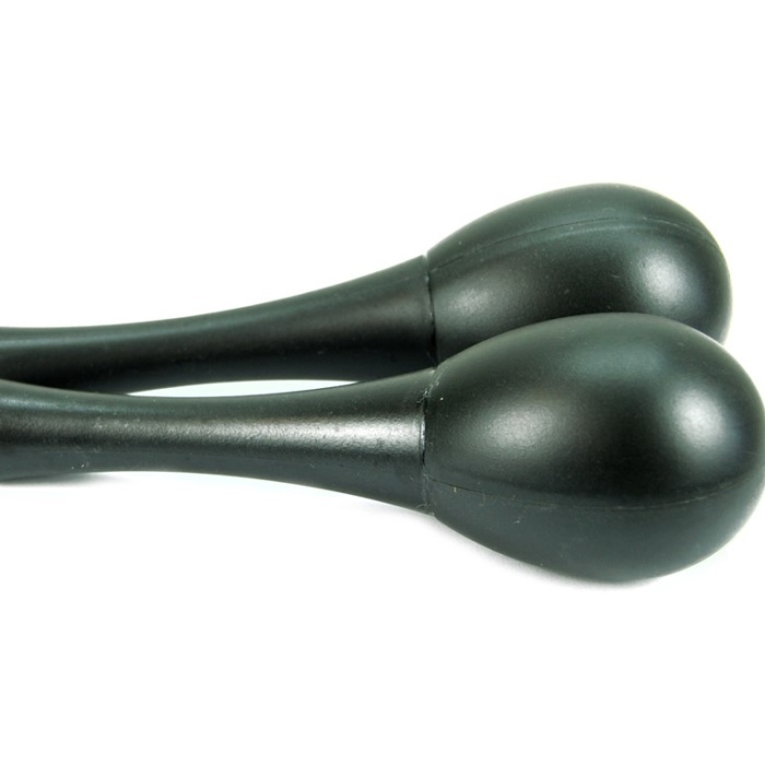 Xenon XNM24BK Küçük Marakas (Siyah - Çift) | Ritmik Dolgu İçin İdeal, Hafif Plastik, Keskin ve Net Ses