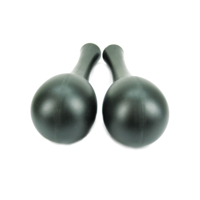 Xenon XNM24BK Küçük Marakas (Siyah - Çift) | Ritmik Dolgu İçin İdeal, Hafif Plastik, Keskin ve Net Ses