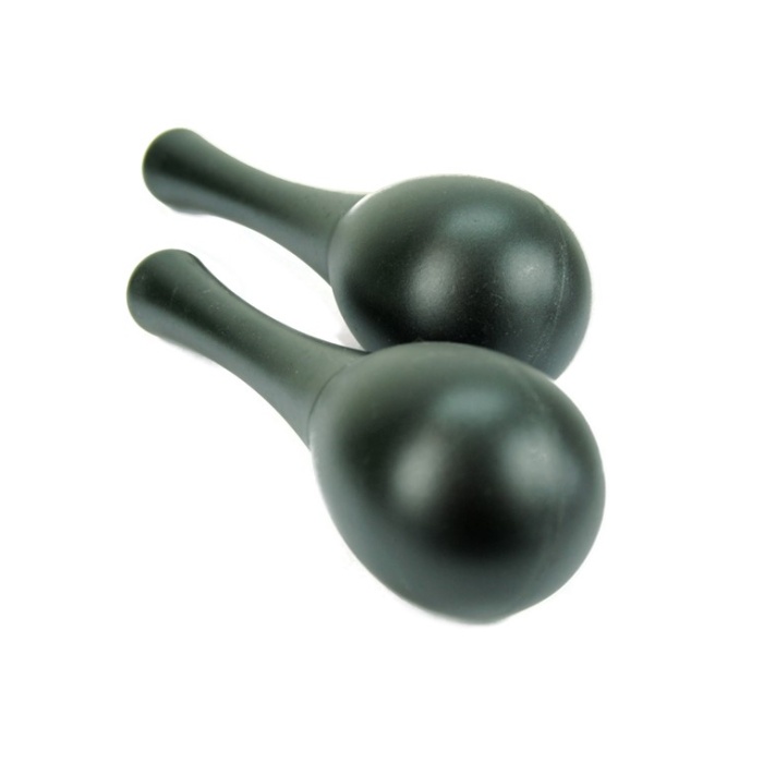 Xenon XNM24BK Küçük Marakas (Siyah - Çift) | Ritmik Dolgu İçin İdeal, Hafif Plastik, Keskin ve Net Ses