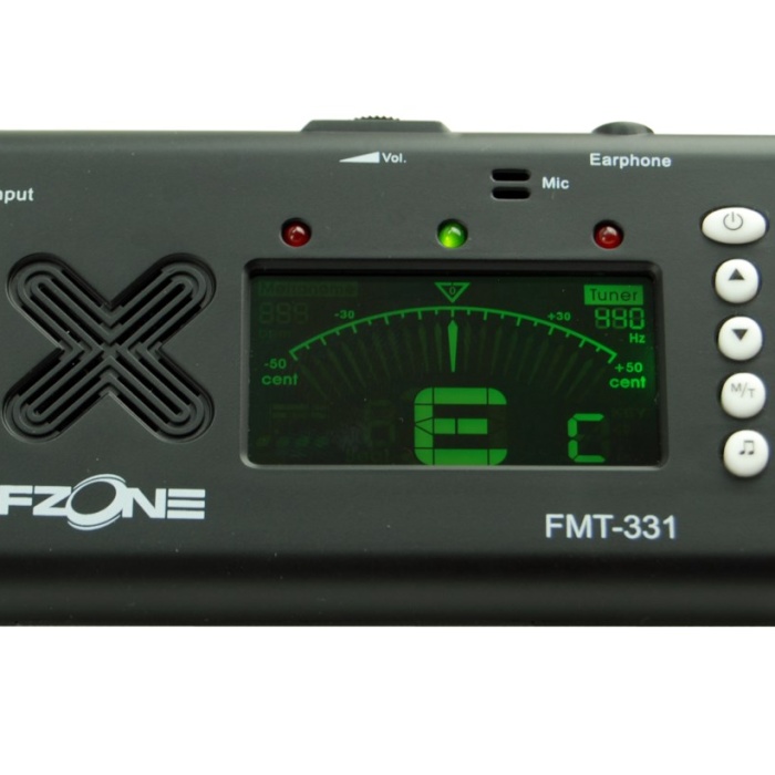 Fzone FMT331 Akort Aleti Metronom | Hassas Algılama, Işıklı Ekran, 360° Döner Başlık