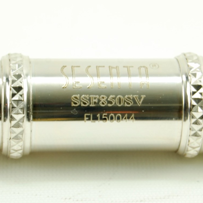 Sesenta SSF850SV Yan Flüt (Gümüş Kaplama) | Hassas Mekanizma, Zengin Ton Karakteri, Profesyonel Taşıma Çantası