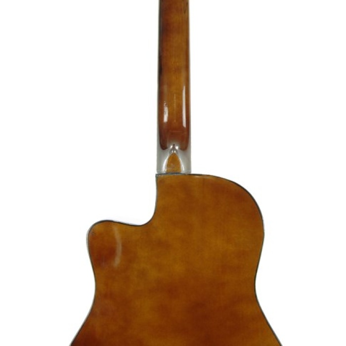 Segovia SGC1501Y Klasik Gitar (Cutaway Taba) | Sıcak ve Doğal Tonlar, Ergonomik Gövde, Şık Taba Rengi