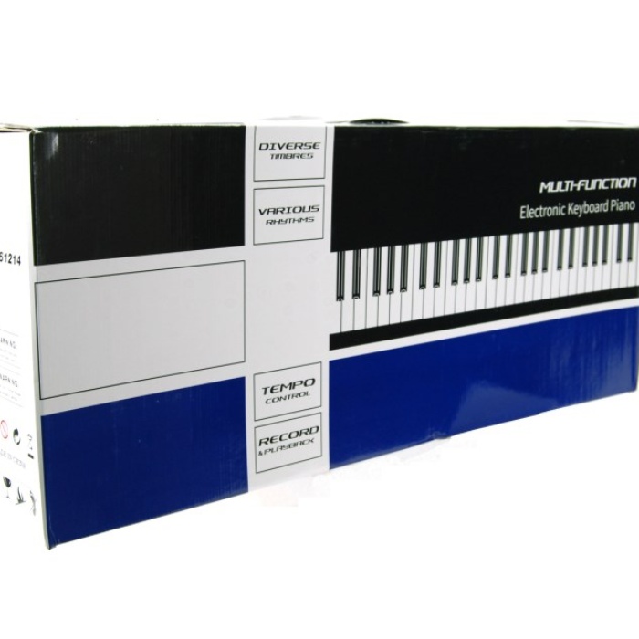 Xenon XEK61214 Mini Tuşlu Org (61 Tuş) | Çocuklar İçin İdeal Boyut, Farklı Enstrüman Sesleri, Ritim Eşlikli