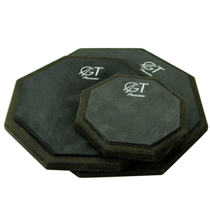 Davul Çalışma Pedi MDF 16cm (GTPEDF16) | Sessiz Pratik İmkanı, Gerçekçi Baget Tepkisi, Kaymaz Taban